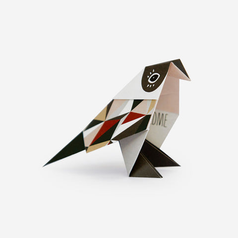 Pack of Three Origami Foxes – Petrol