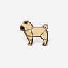 Pug Brooch