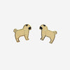 Pug Earrings