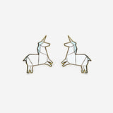Unicorn Earrings - Blue