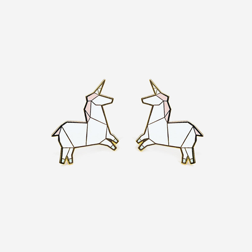 Unicorn Earrings - Pink